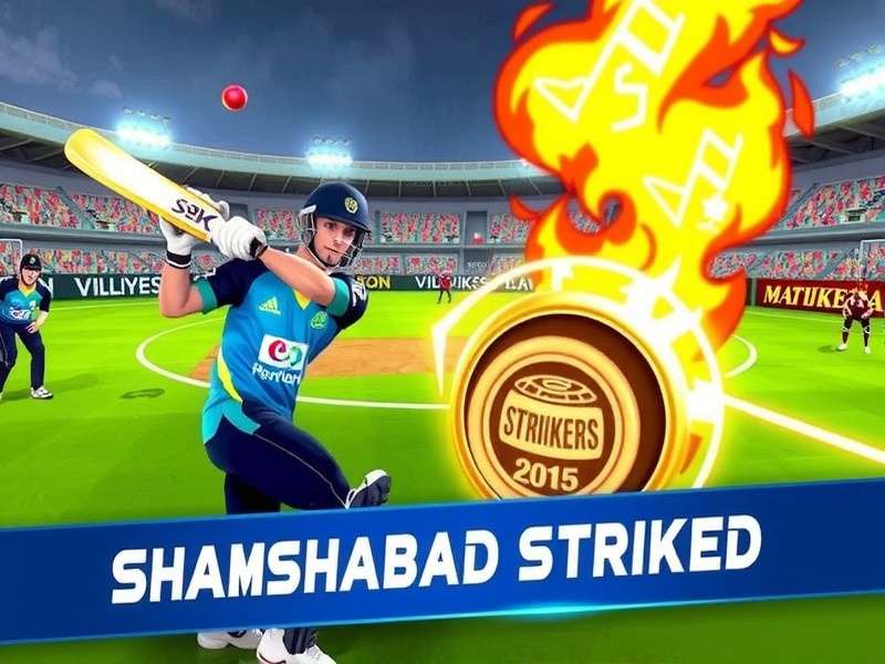 Shamshabad Strikers - Realistic Cricket Action Shamshabad Strikers Game Screenshot